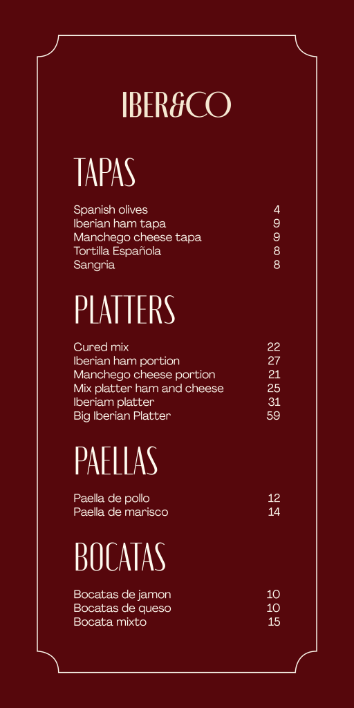 MENU WINE FESTIVAL -Iberandco