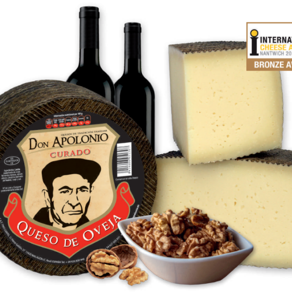 Queso manchego curado artesano