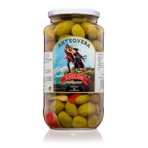Aceitunas partidas de la abuela