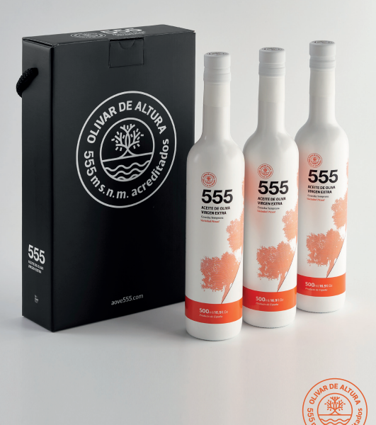 Aceite de oliva Virgen Extra Gourmet PICUAL 555