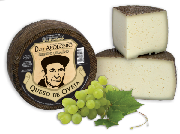 Queso manchego semicurado artesano