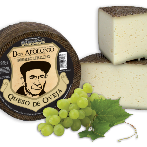 Queso manchego semicurado artesano