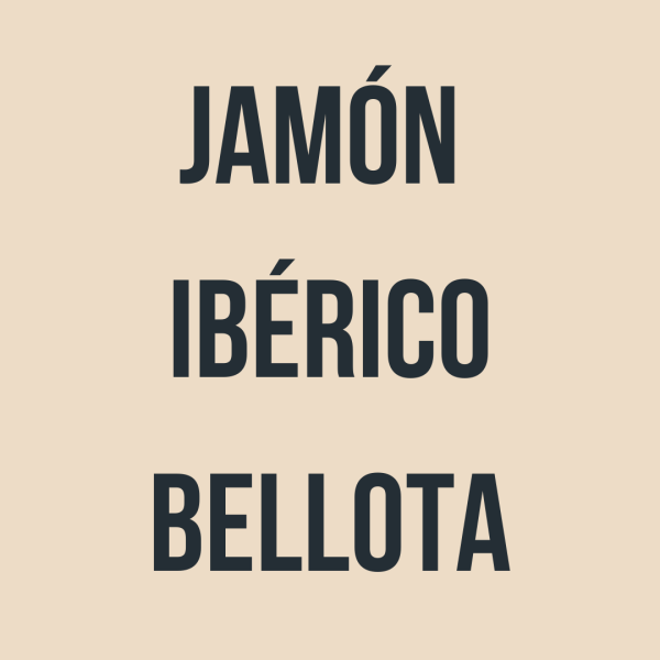 Jamón Ibérico de Bellota