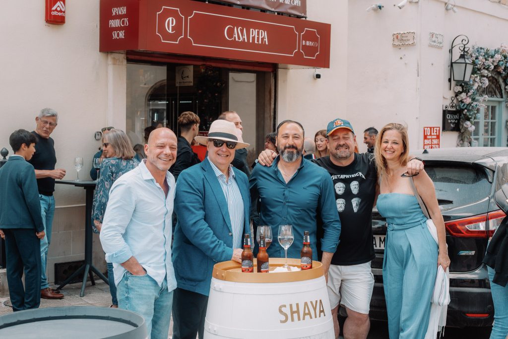 Facade of Casa Pepa during the opening event in Naxxar, Malta.